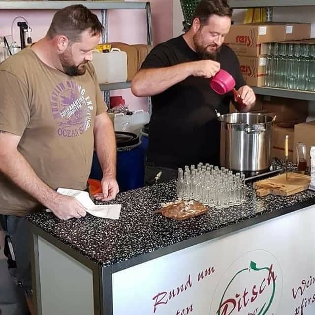 Weinbergpfirsich Werkstatt - Burning Peach